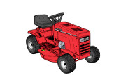 Snapper LT12D tractor photo