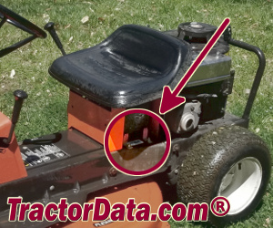 Ariens RM1230 serial number location