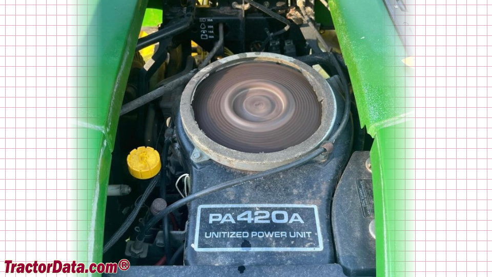 John Deere F510 engine image