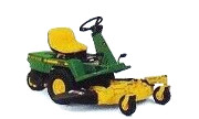 John Deere F510 tractor photo