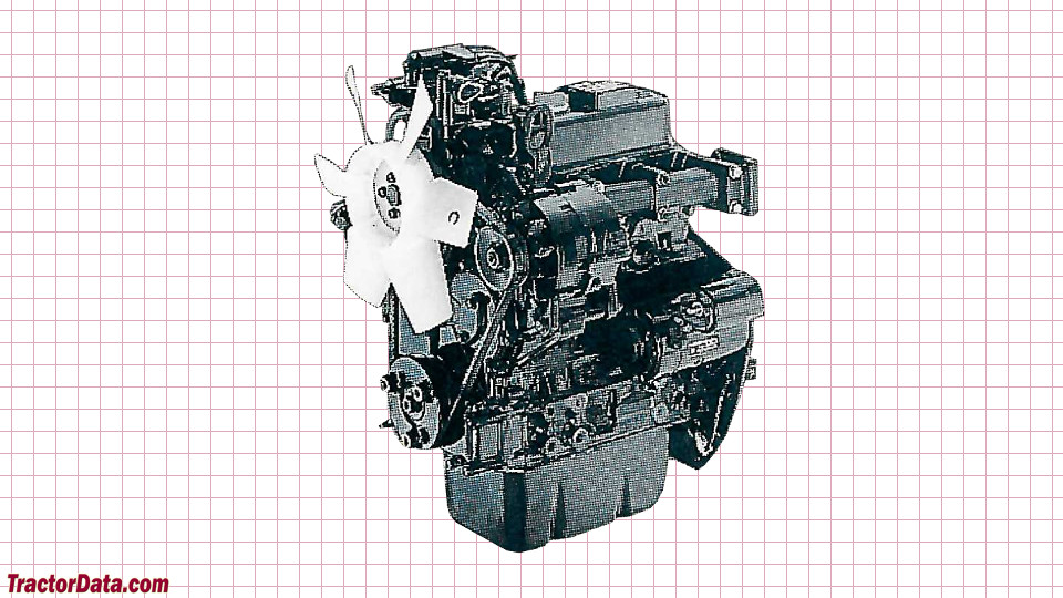 John Deere F1145 engine image