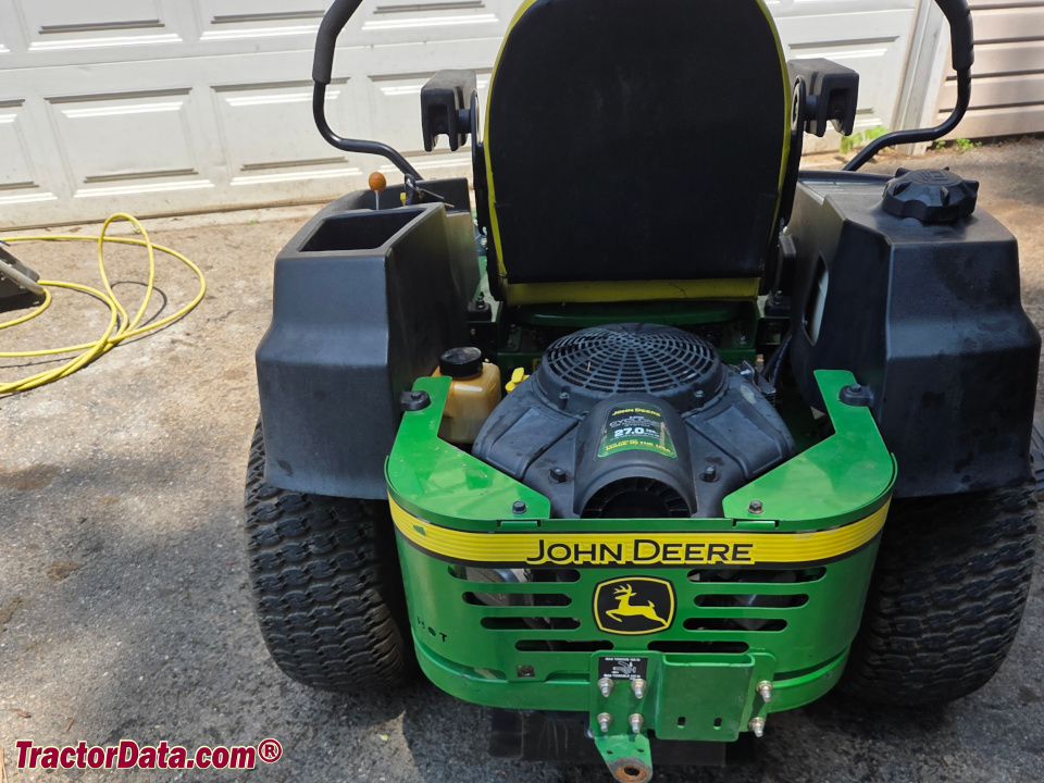 John Deere Z445 zero-turn mower.
