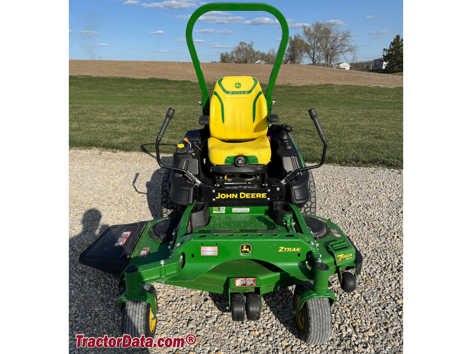 John Deere Z950R zero-turn mower with 60-inch deck.