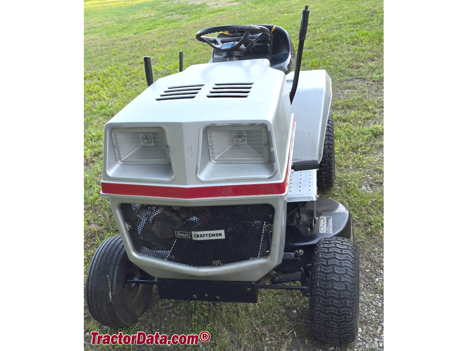 Sears Craftsman LTV/11 lawn tractor.