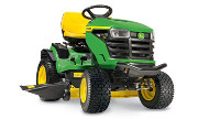 John Deere X167 tractor photo