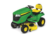 John Deere X350 tractor photo