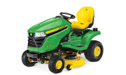 John Deere X370 tractor photo