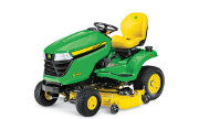 John Deere X384 lawn tractor photo