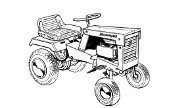 Simplicity Serf 515 lawn tractor photo