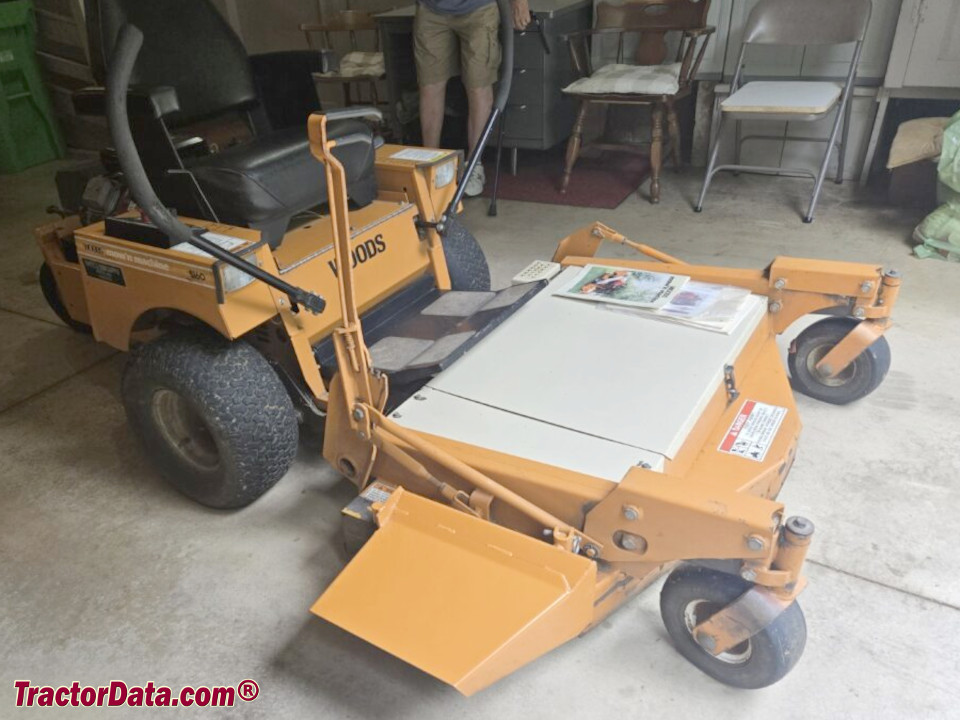 Woods 5160 front-mount mower.