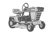 Huffy H1058 lawn tractor photo