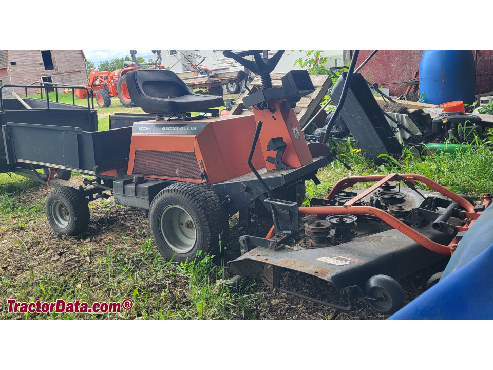 AGCO Allis 1316H front-mount mower.