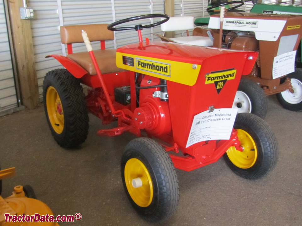 Farmhand 100 garden tractor.