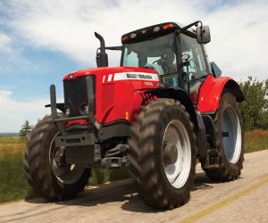 Massey Ferguson 7495 tractor.