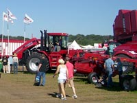 Case IH display at Farm Technology Days