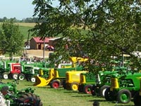 Oliver and Hart-Parr were the featured tractors for 2010.