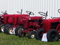 The North Central Wheel Horse Events Club brought a large display of equipment.