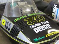 1977 Enduro Team Deere 340 snowmobile