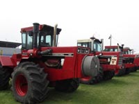 Four-wheel drive International tractors