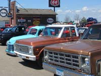 Classic Chevy pickup trucks