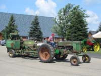 John Deere model 60 with 30 combine