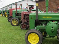 John Deere model D tractors