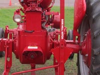 Farmall LP Super M with side hill hitch