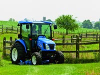 New Holland Series II Boomer 3045 mowing