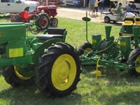 John Deere M ready to plant check-row corn