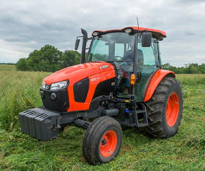 Kubota M5-111 utility tractor.