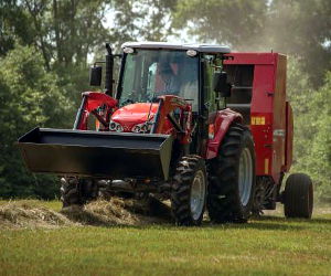 Massey Ferguson 4600M tractor.