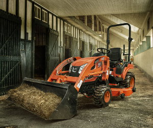 Kioti CS Series subcompact tractor.