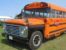 1968 Ford 700 school bus.