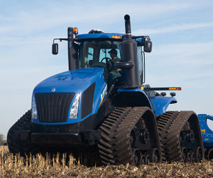 New Holland T9 series SmartTrax tractor.