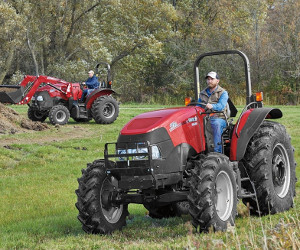 Case IH Farmall 115A utility tractor.