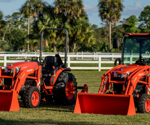 Kubota LX series compact utility tractors.