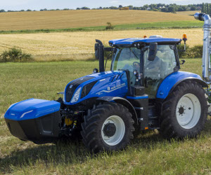 Methane-powered New Holland T6 180 tractor.