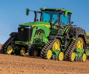 John Deere 8RX 410 tractor.