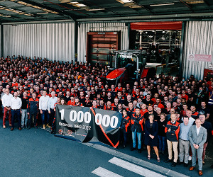 One-millionth tractor built at Massey Ferguson Beauvais
