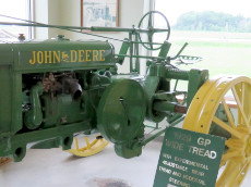 Experimental John Deere GP at the Keller Museum.