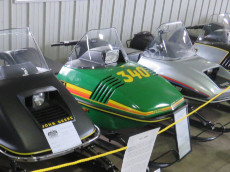 John Deere snowmobiles.