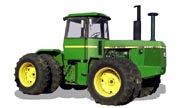 John Deere 8440 tractor photo