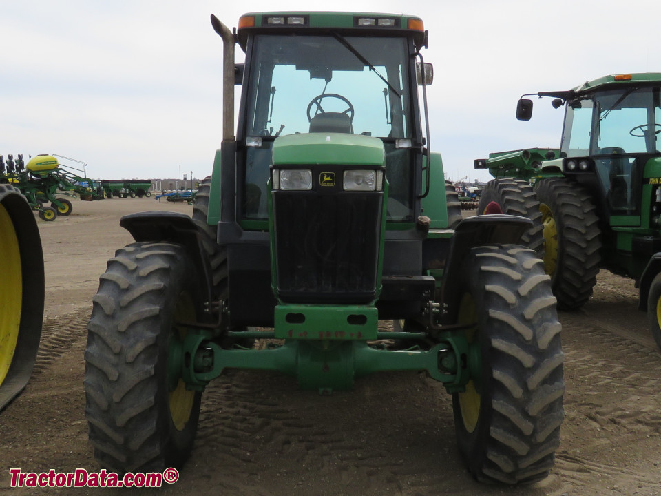 North American John Deere 7810 row-crop tractor.