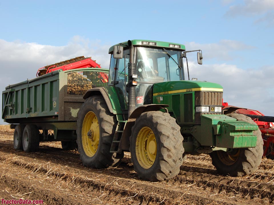 European model John Deere 7810.