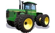 John Deere 8450 tractor photo