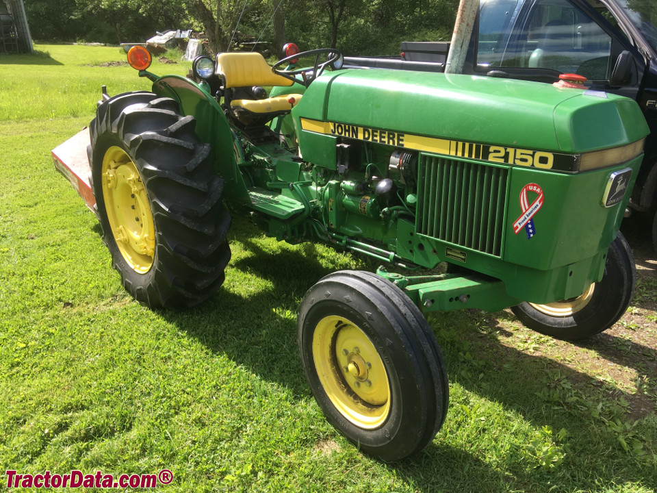 John Deere 2150 utility tractor.