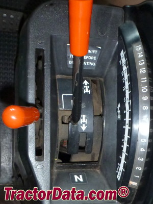 John Deere 4250 transmission controls