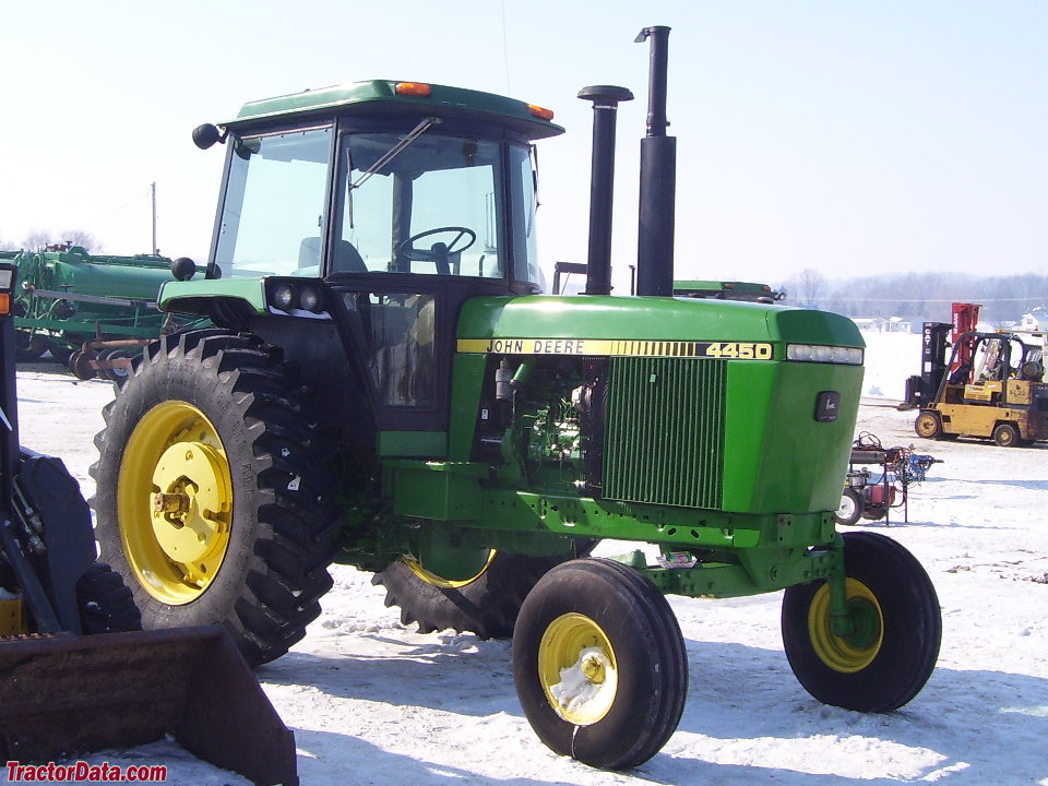 John Deere 4450 with 2WD.