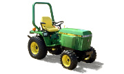 John Deere 755 tractor photo