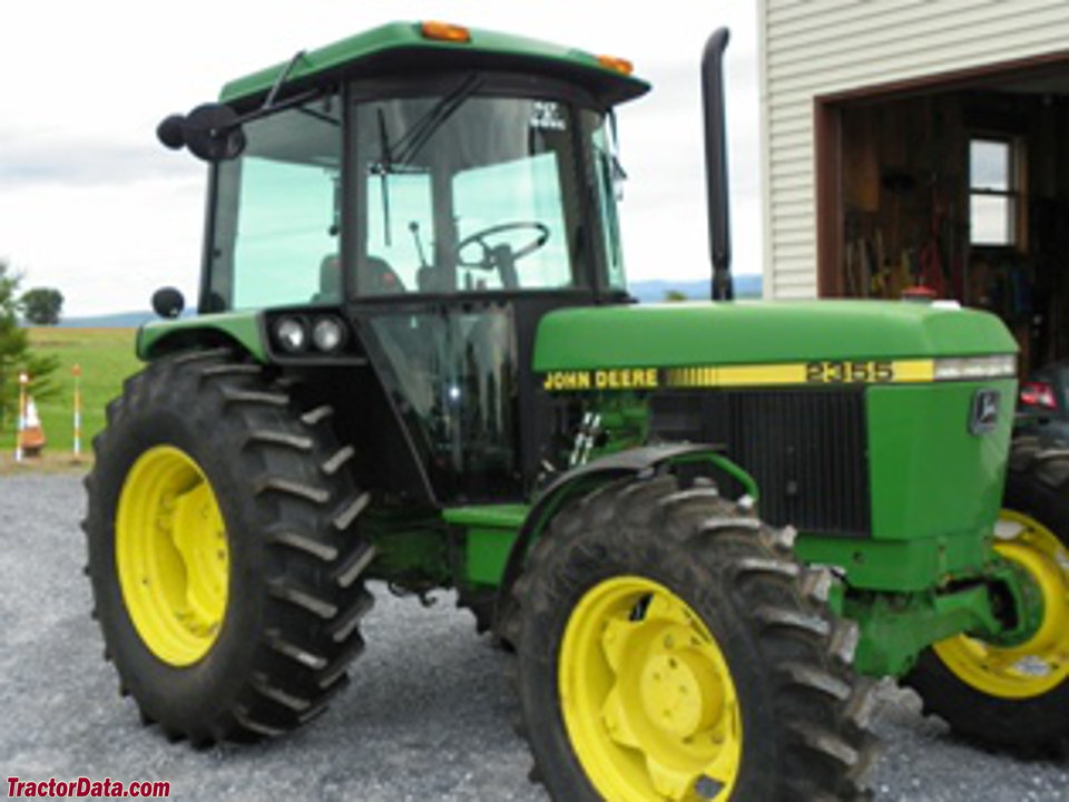 John Deere 2355 with 4WD and cab.